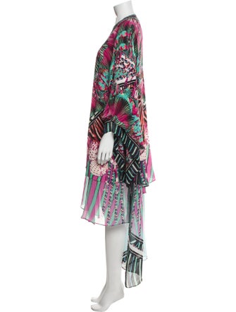 Camilla Silk Printed Robe