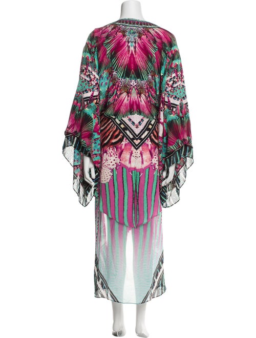Camilla Silk Printed Robe