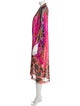 Camilla Silk Printed Robe