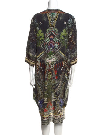 Camilla Silk Midi Length Dress