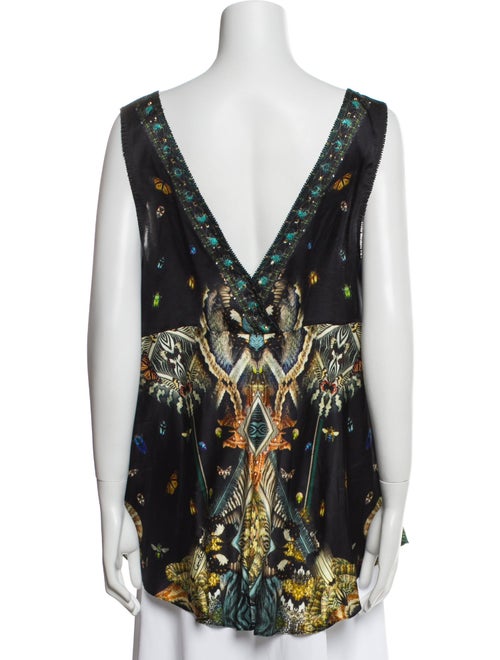 Camilla Silk Printed Blouse