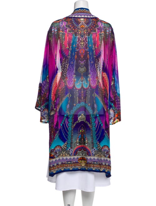 Camilla Silk Printed Robe