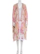 Camilla Silk Floral Print Robe