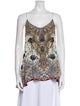 Camilla Silk Printed Top