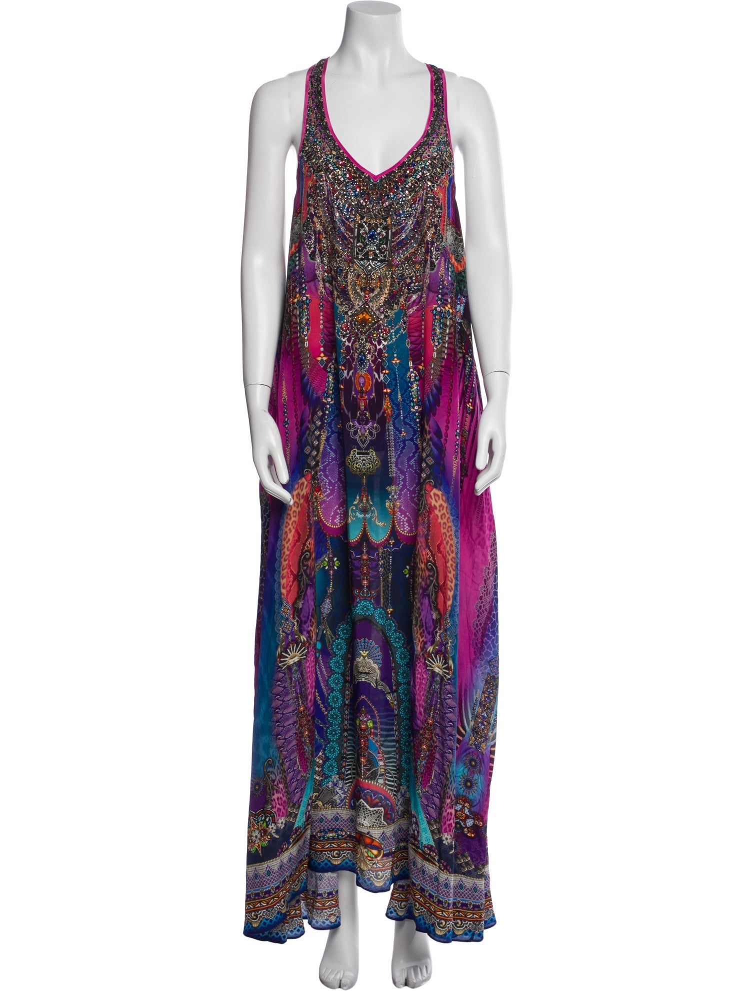 Camilla Silk Long Dress