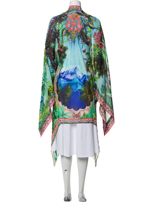 Camilla Silk Printed Robe