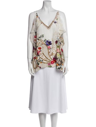 Camilla Silk Printed Tunic