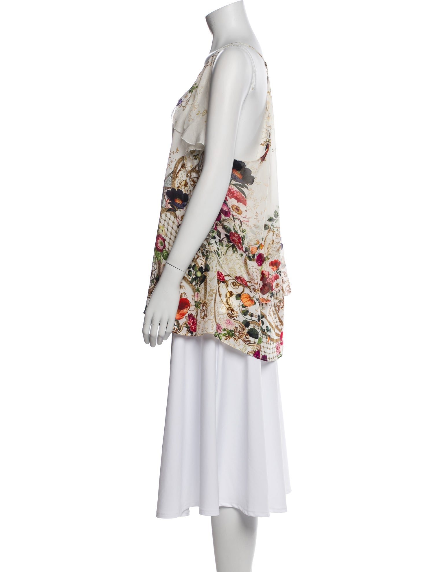 Camilla Silk Printed Tunic