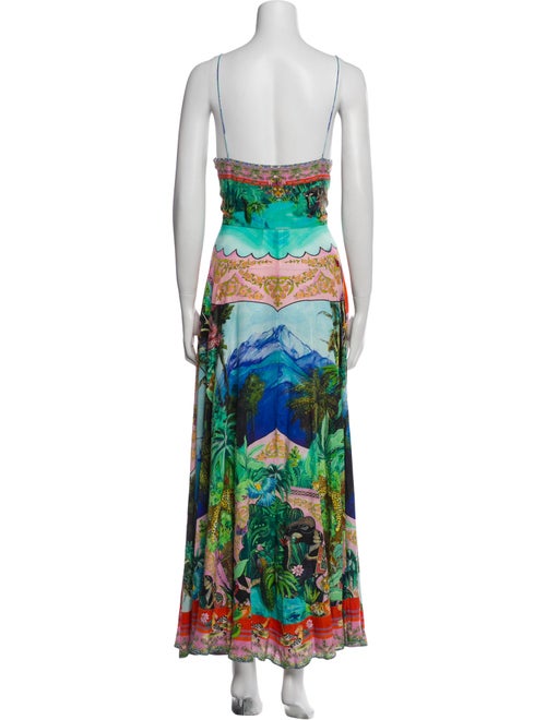 Camilla Silk Long Dress