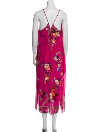 Camilla Silk Long Dress