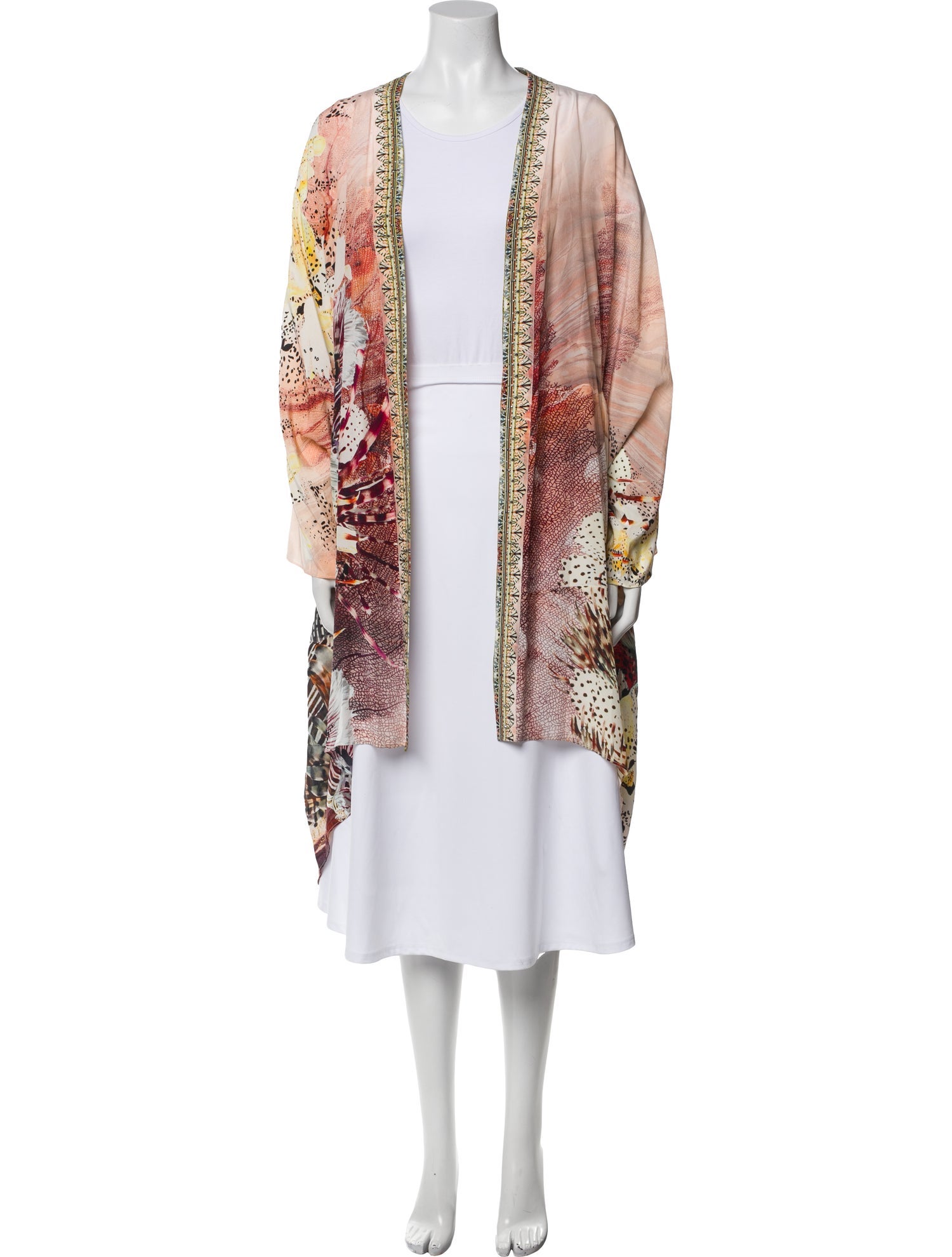 Camilla Silk Printed Robe
