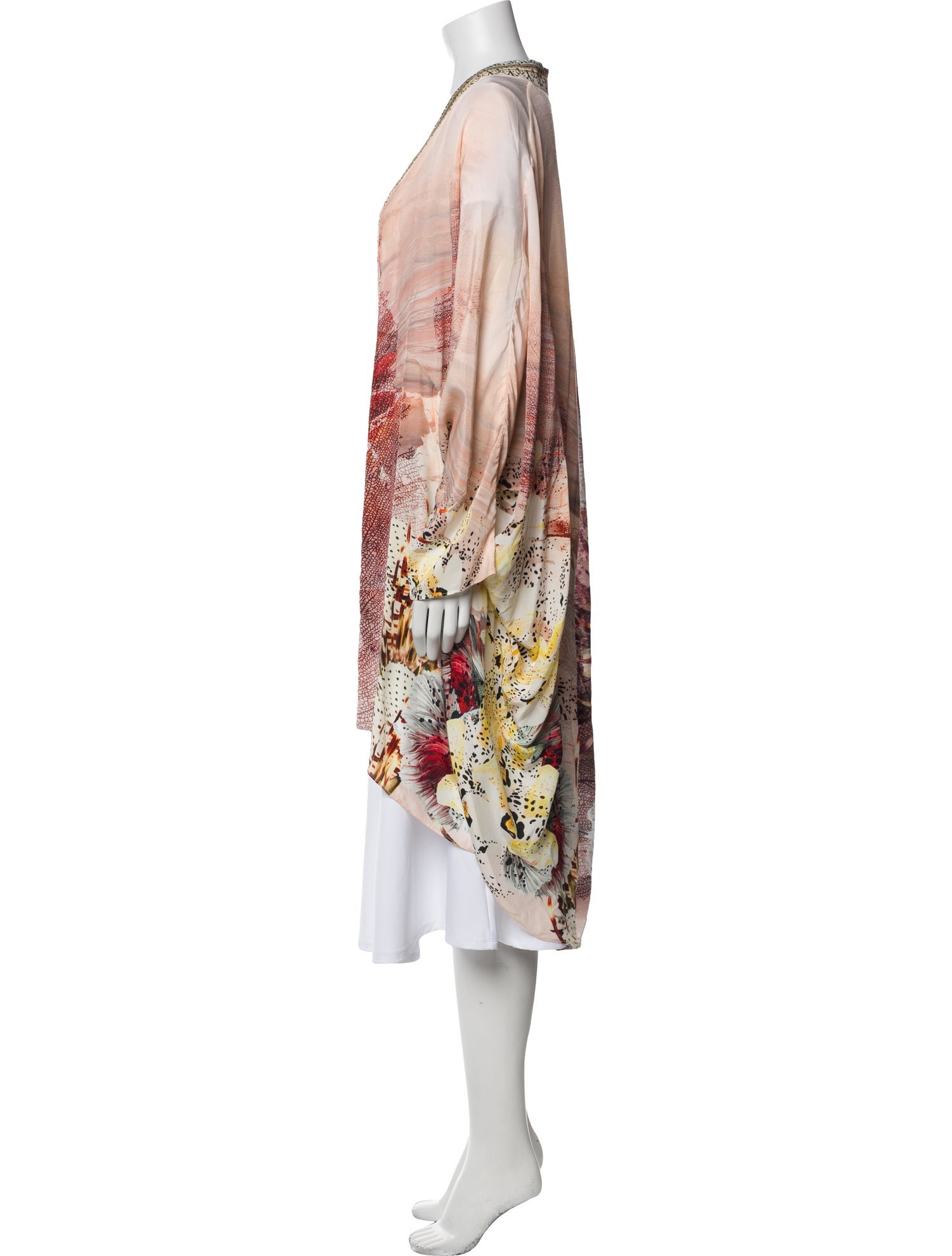 Camilla Silk Printed Robe