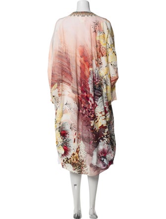Camilla Silk Printed Robe