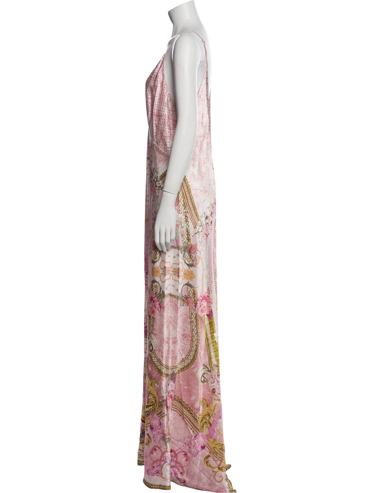 Camilla Silk Long Dress