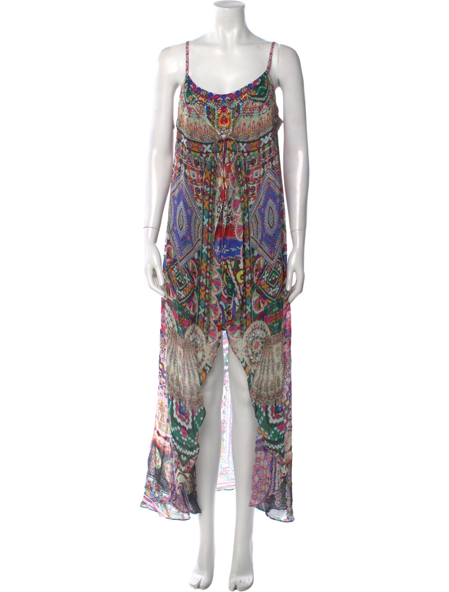 Camilla Silk Long Dress