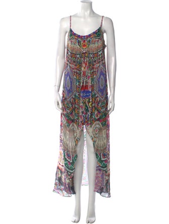 Camilla Silk Long Dress