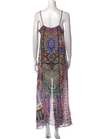 Camilla Silk Long Dress