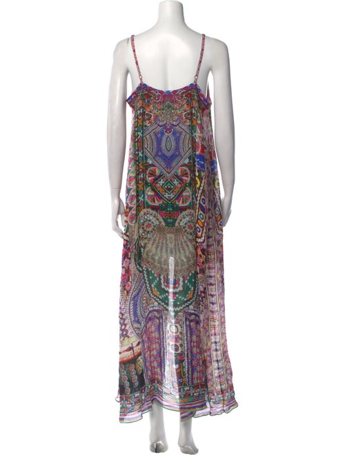 Camilla Silk Long Dress