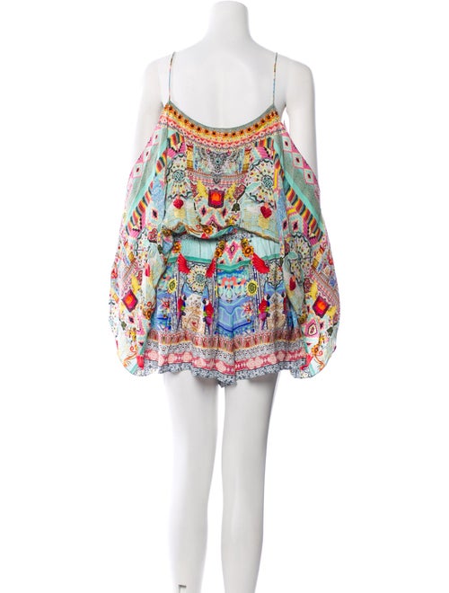 Camilla Silk Printed Romper