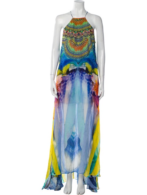 Camilla Silk Long Dress