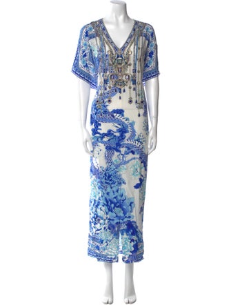 Camilla Silk Long Dress