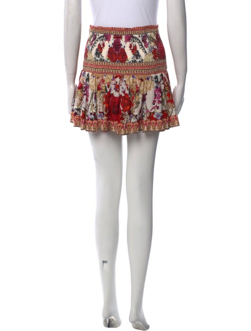 Camilla Silk Mini Skirt