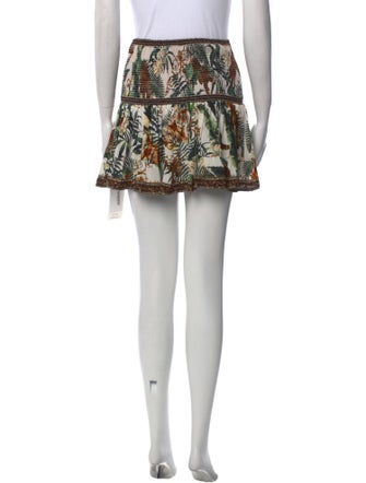 Camilla Silk Mini Skirt