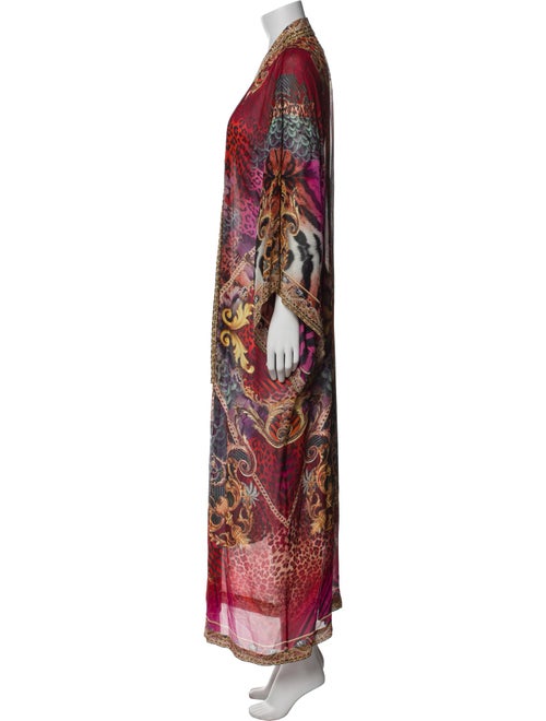 Camilla Silk Printed Robe