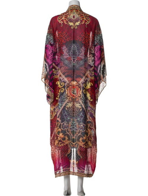 Camilla Silk Printed Robe