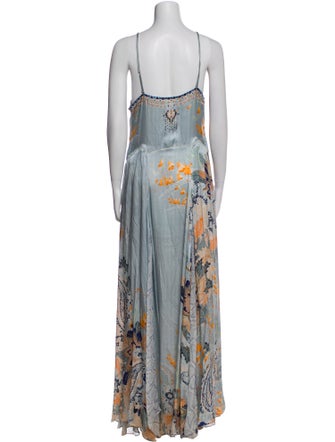 Camilla Silk Long Dress