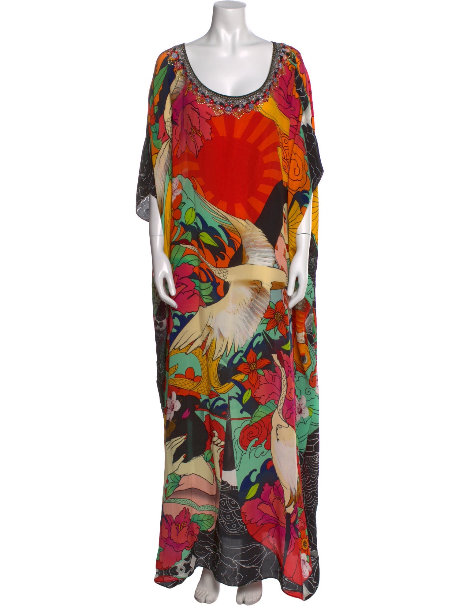 Camilla Silk Long Dress