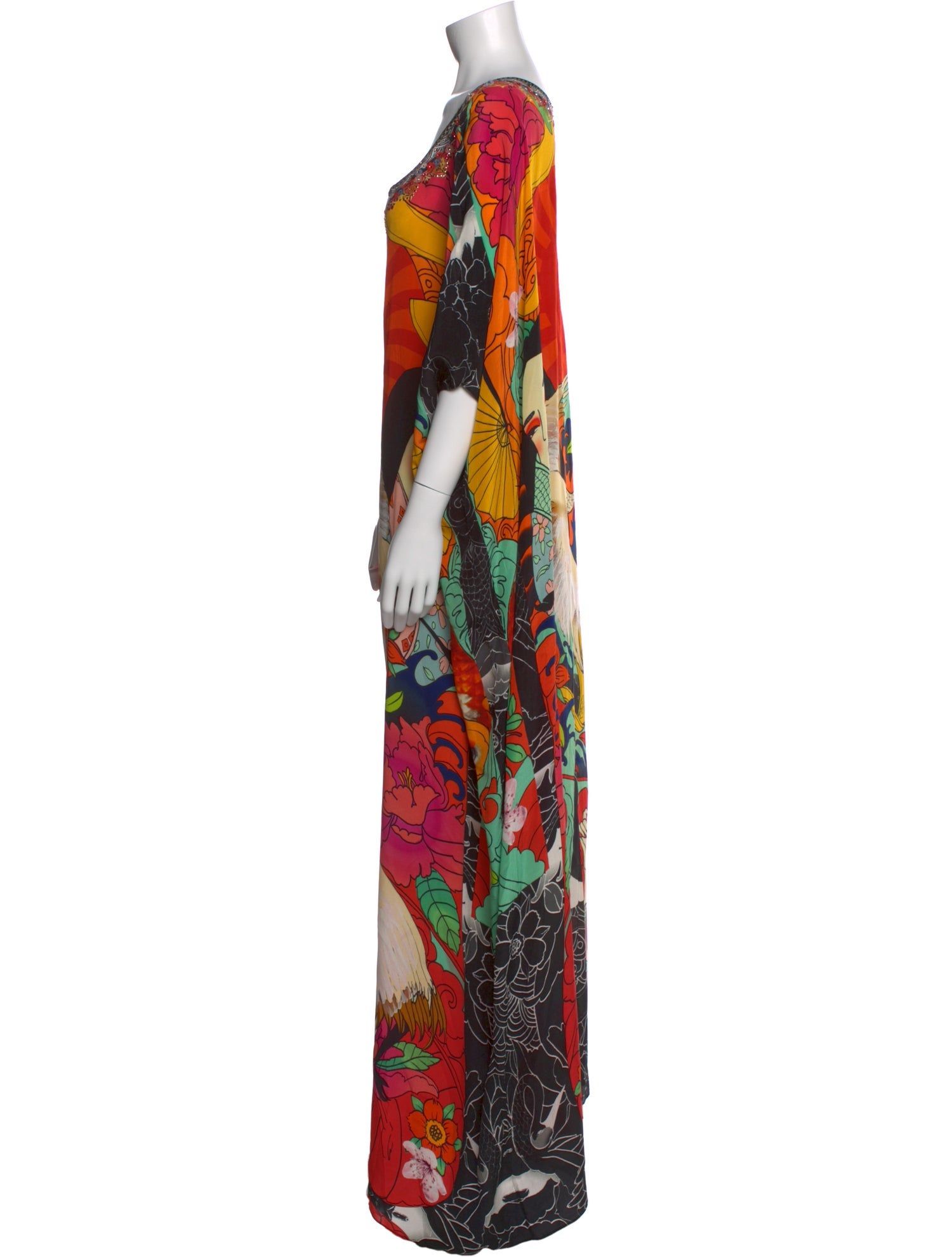 Camilla Silk Long Dress