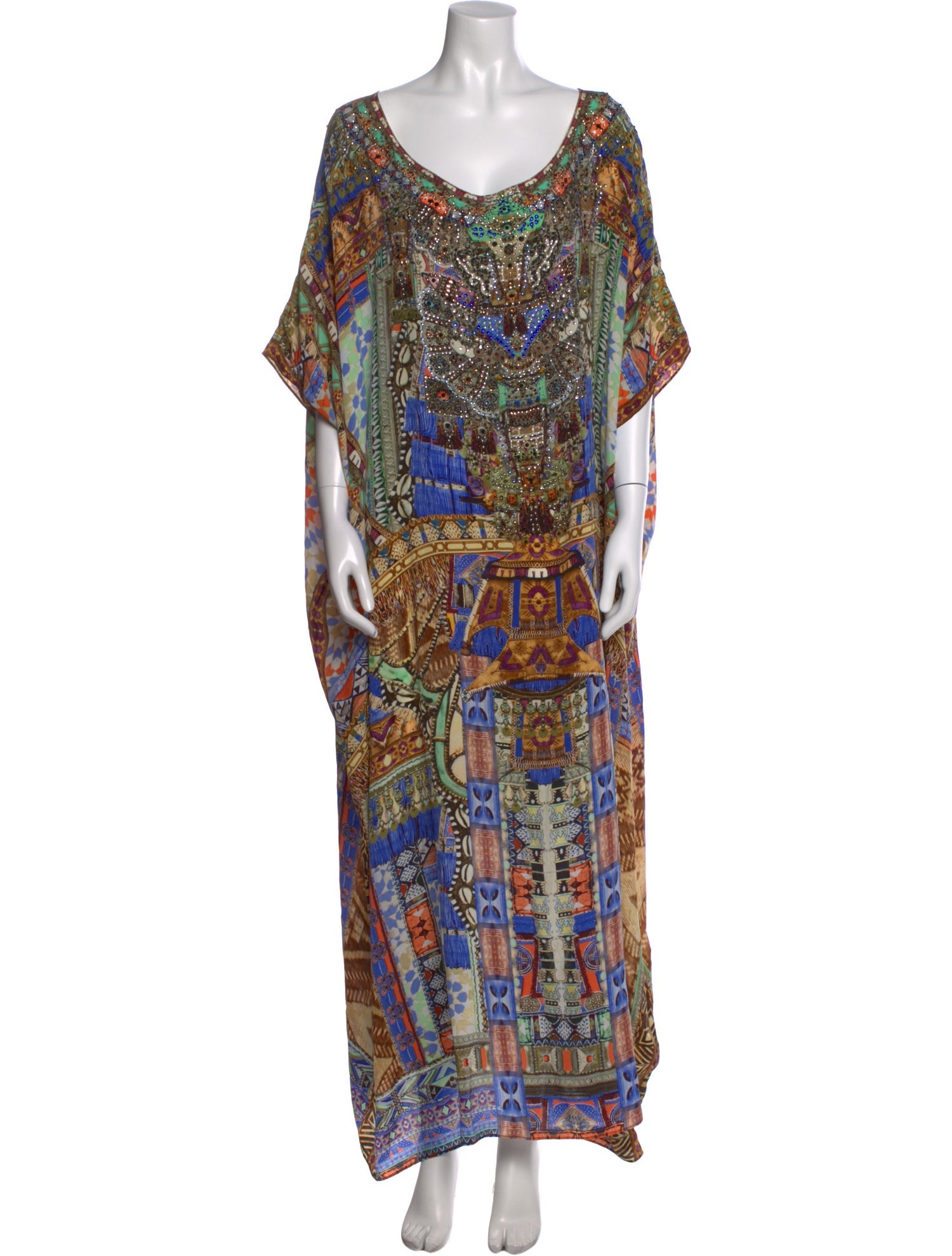 Camilla Silk Long Dress