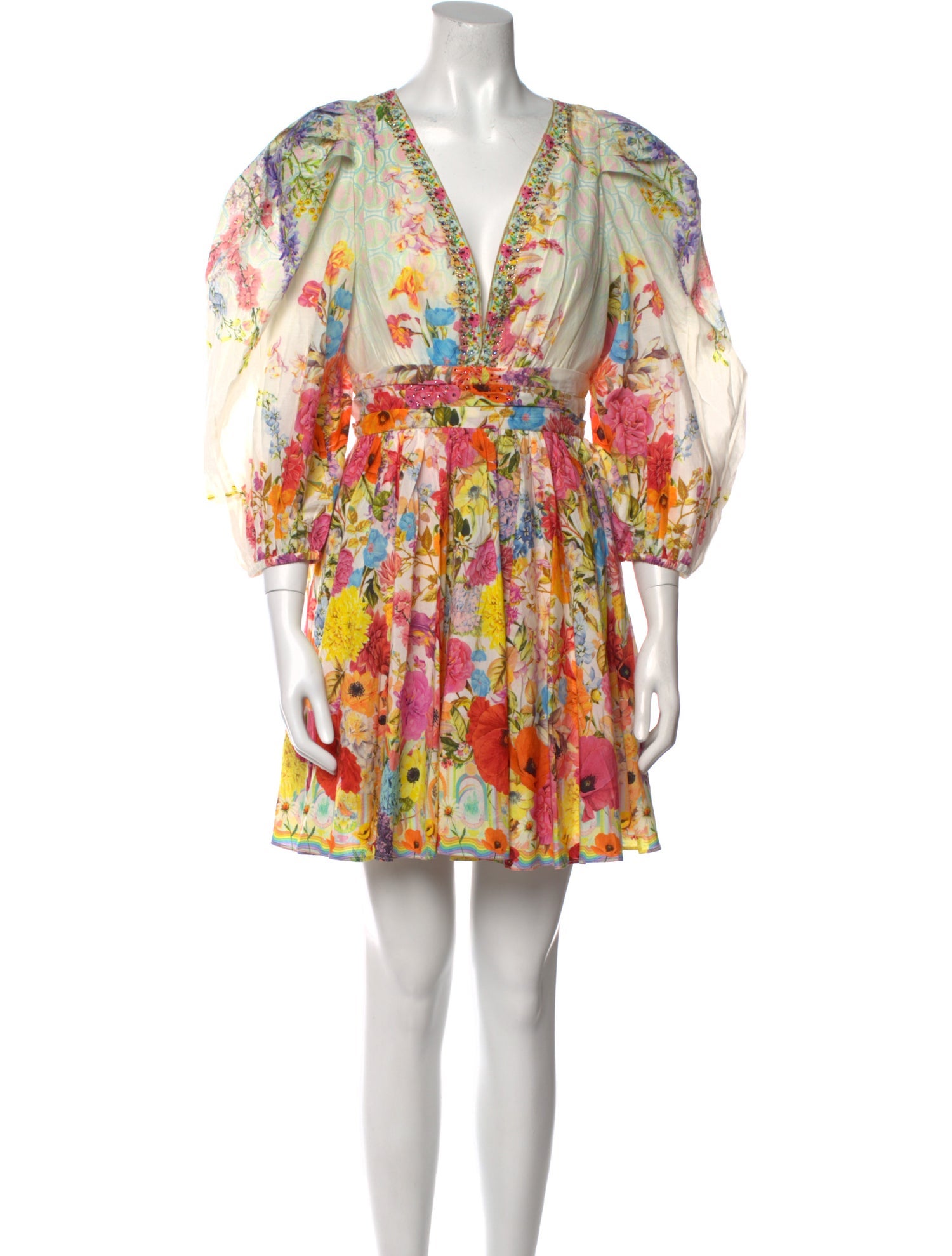 Camilla Printed Mini Dress w/ Tags