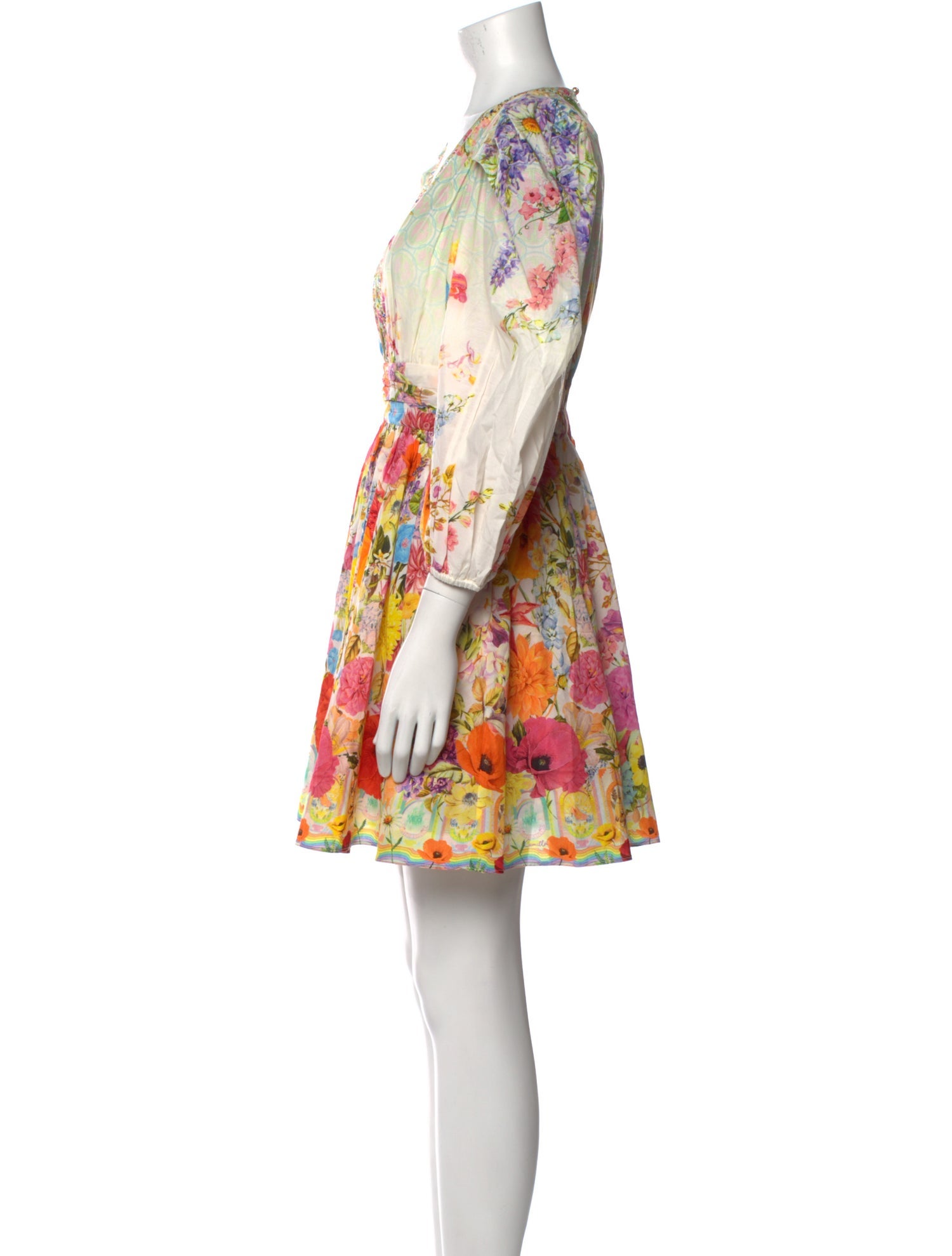 Camilla Printed Mini Dress w/ Tags