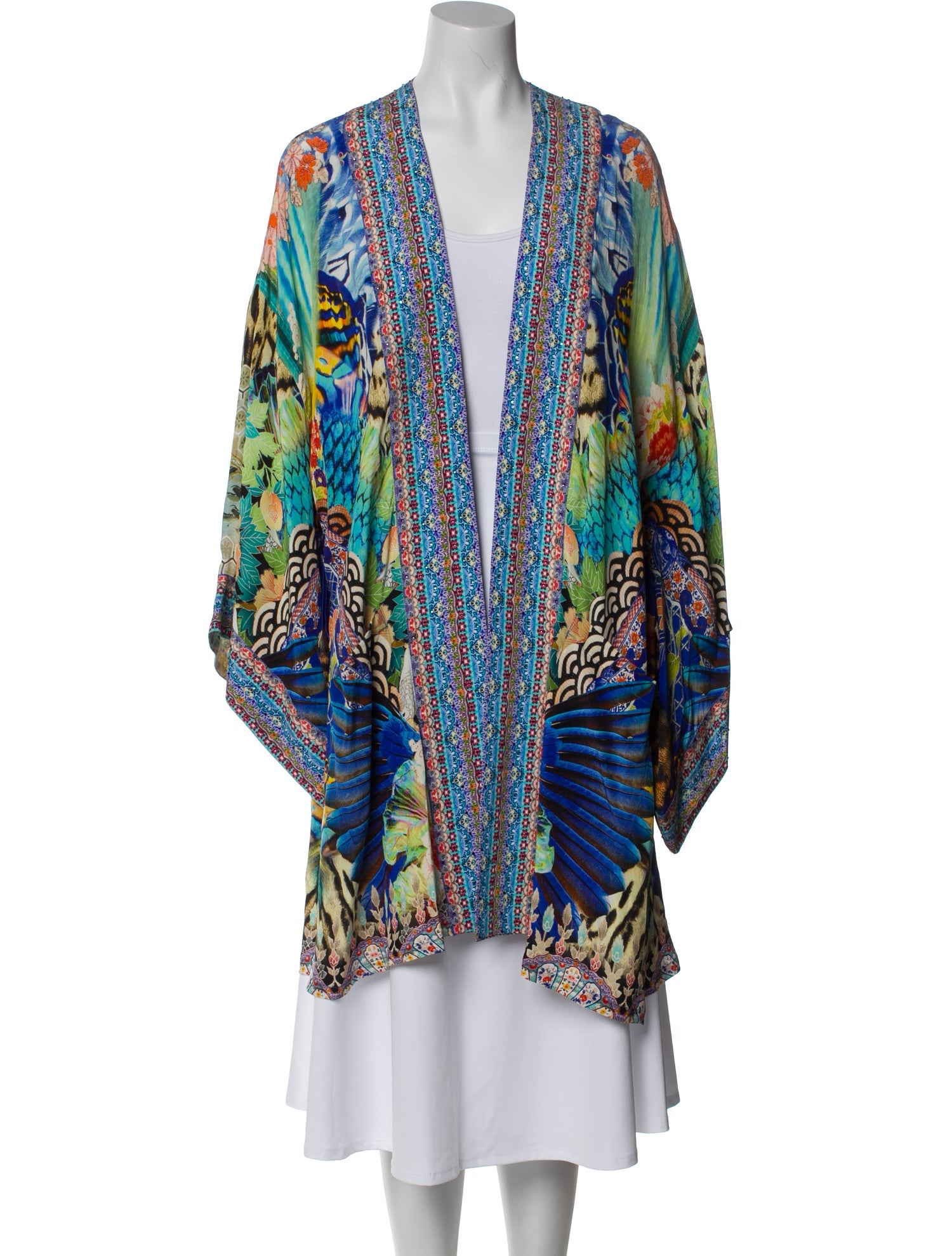 Camilla Silk Printed Robe