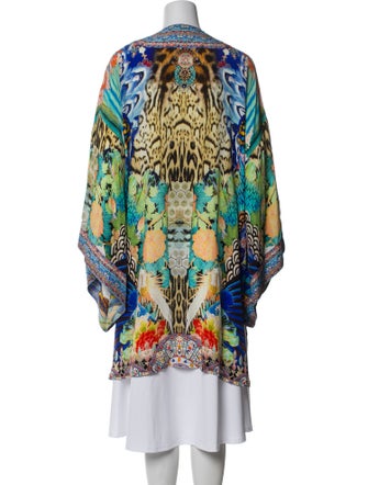 Camilla Silk Printed Robe