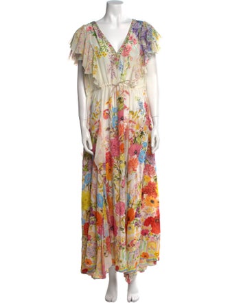 Camilla Silk Long Dress