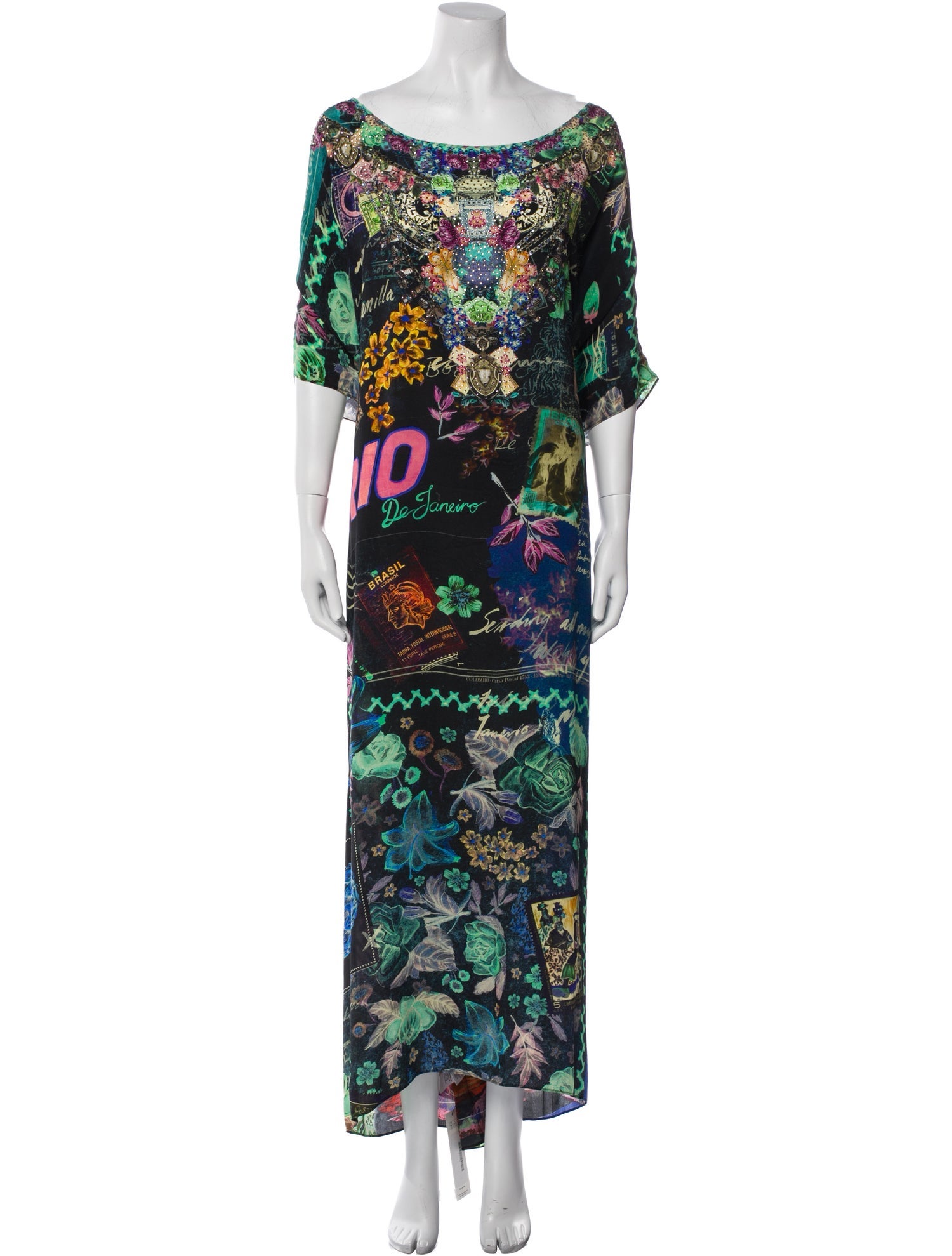 Camilla Silk Long Dress