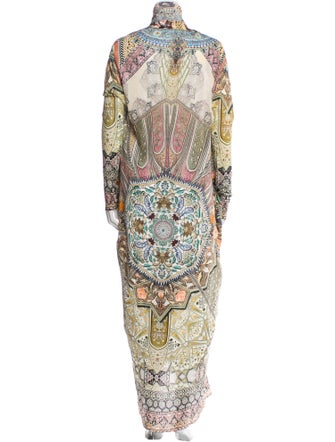 Camilla Silk Paisley Print Evening Jacket