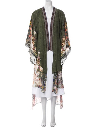 Camilla Silk Printed Robe