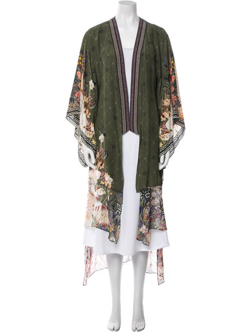Camilla Silk Printed Robe