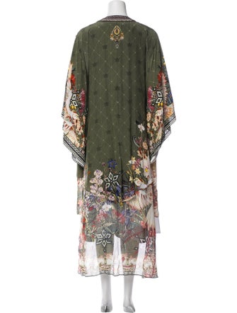 Camilla Silk Printed Robe