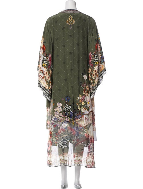 Camilla Silk Printed Robe