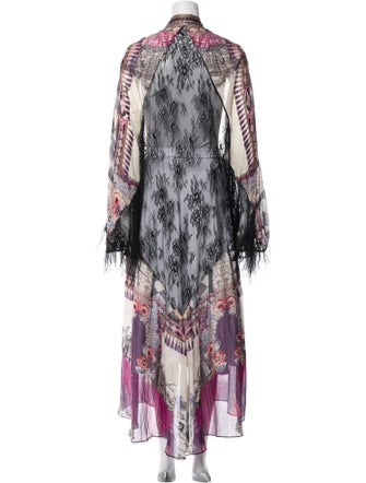 Camilla Silk Printed Robe