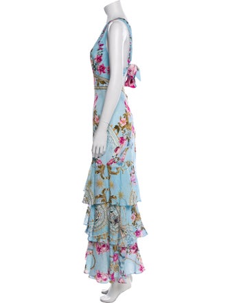 Camilla Silk Long Dress