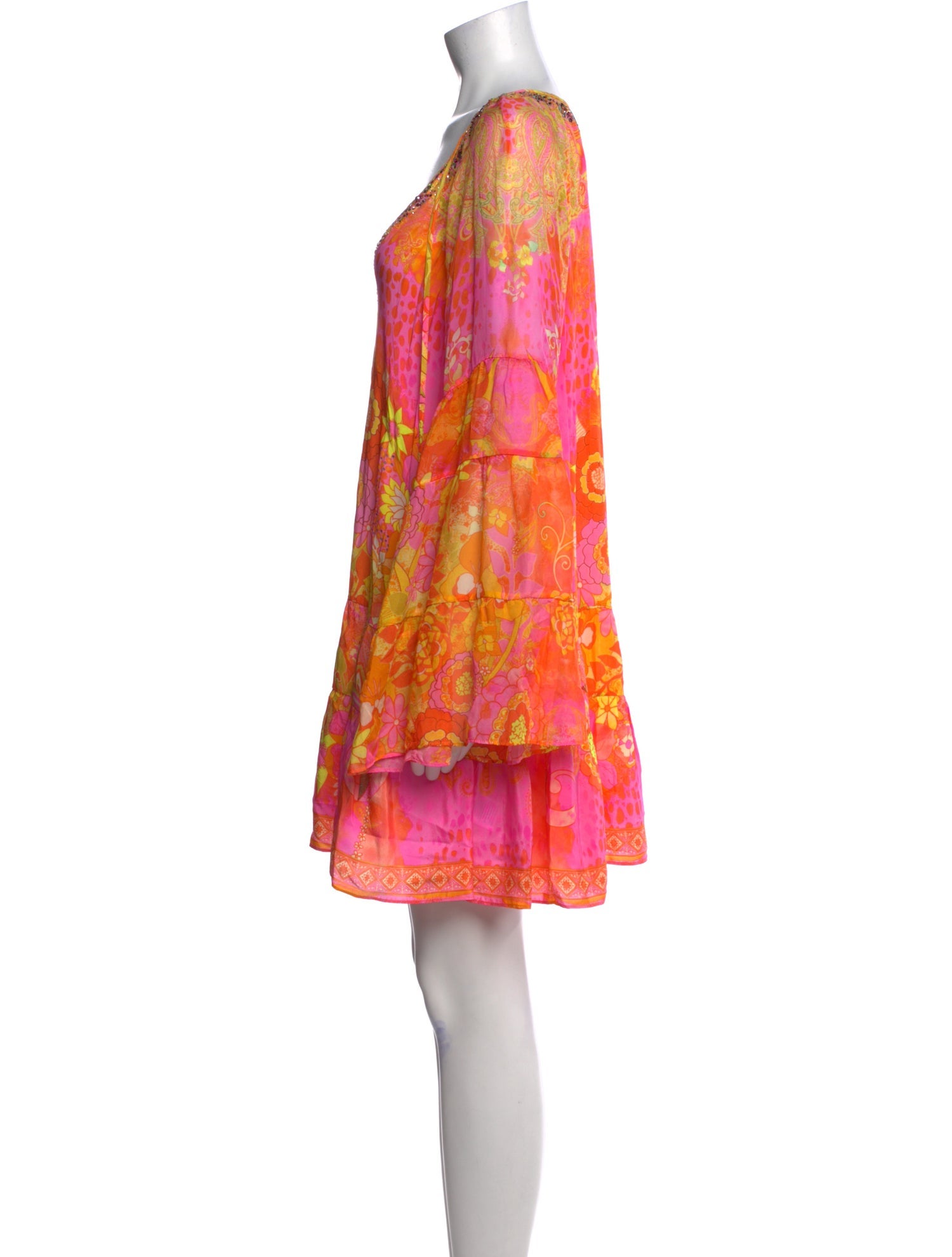 Camilla Silk Mini Dress