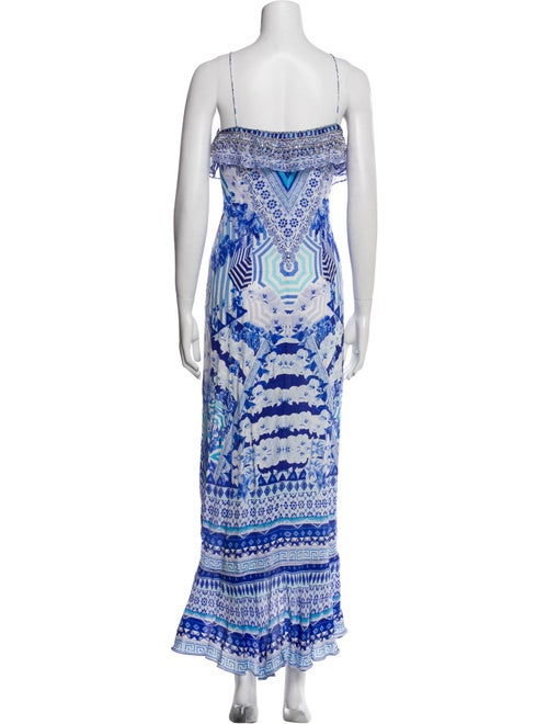 Camilla Silk Long Dress