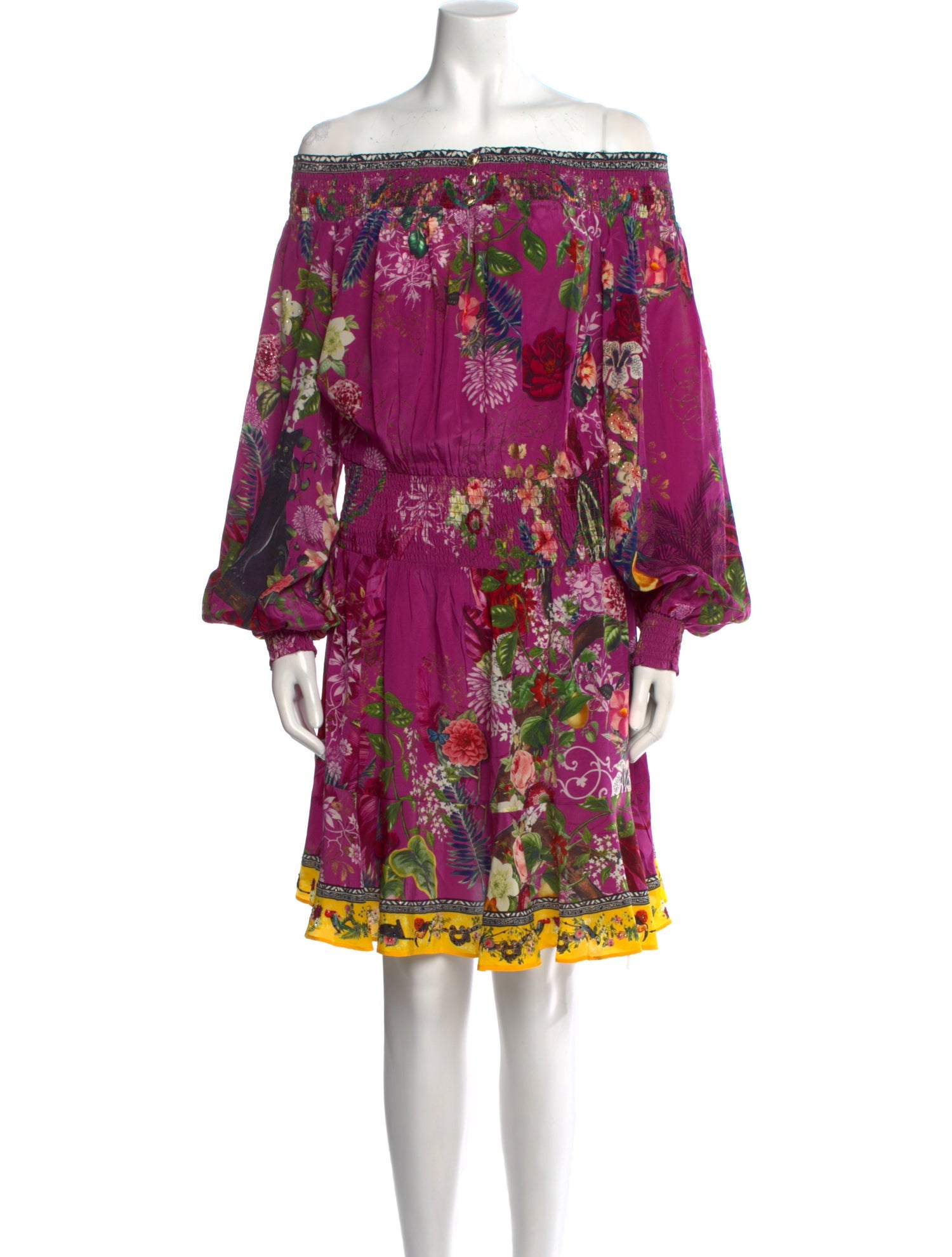 Camilla Silk Mini Dress