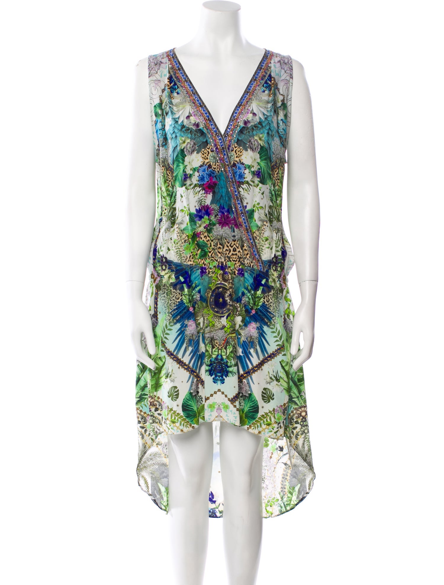 Camilla Silk Midi Length Dress